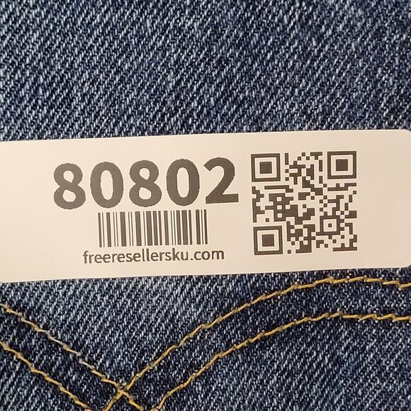 LEVIS 505 Jeans 34x29 Faded Stonewash Whiskered - Picture 4 of 16